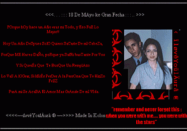 Finalmente muestra una ventana del visor de ayudas, con alg�n texto y la foto de una pareja