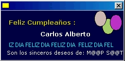 Feliz Cumpleaños