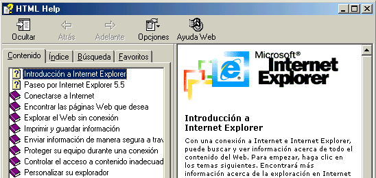 Un s�ntoma de la acci�n de este exploit es la aparici�n de una ventana de la ayuda del Internet Explorer, como la que se muestra en nuestra p�gina, cuando usted pincha en un enlace