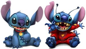 Cuando el usuario es enga�ado para ejecutarlo, el troyano muestra una animaci�n con la sucesi�n de dos im�genes del personaje Stitch, junto a un texto en portugu�s